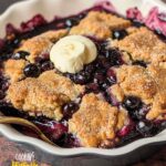 Keto Blueberry Cobbler Recipe