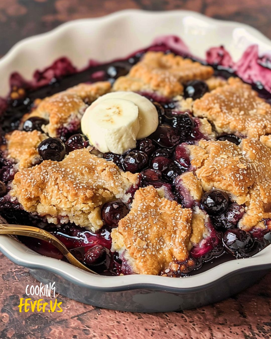 Keto Blueberry Cobbler Recipe