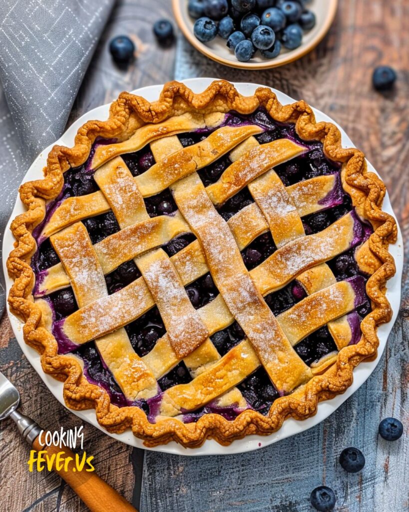 Keto Blueberry Pie Recipe