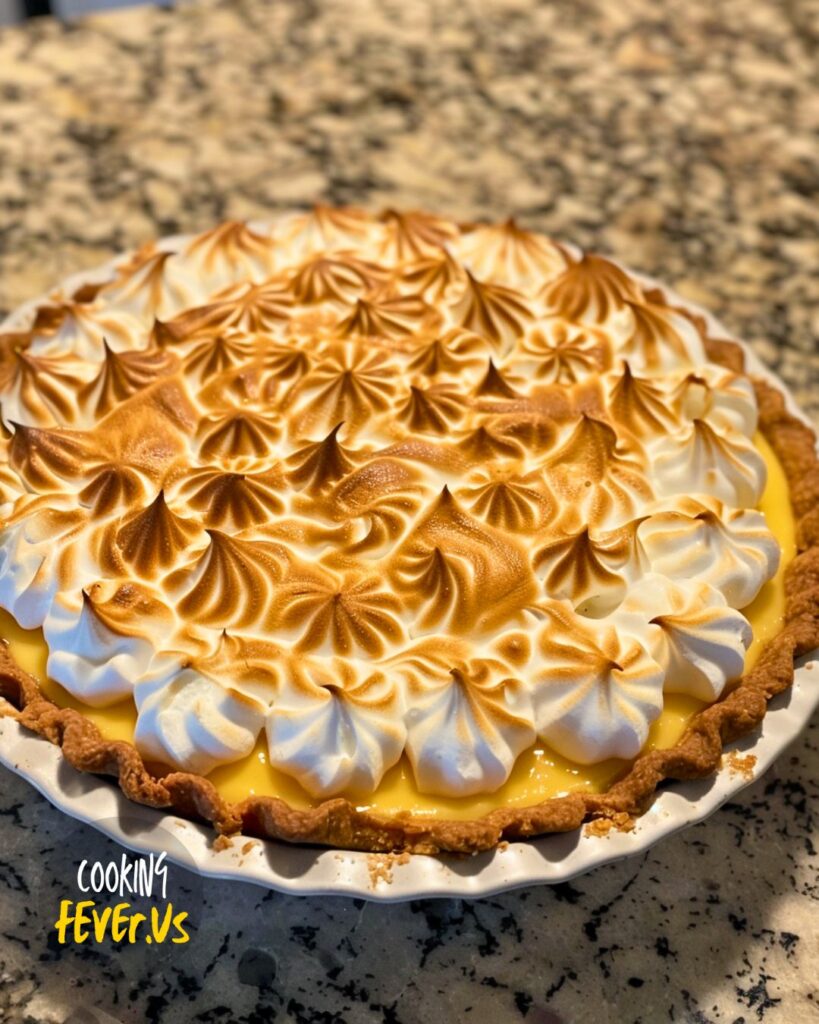 Making Keto Lemon Meringue Pie