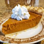 Keto Pumpkin Pie Slice