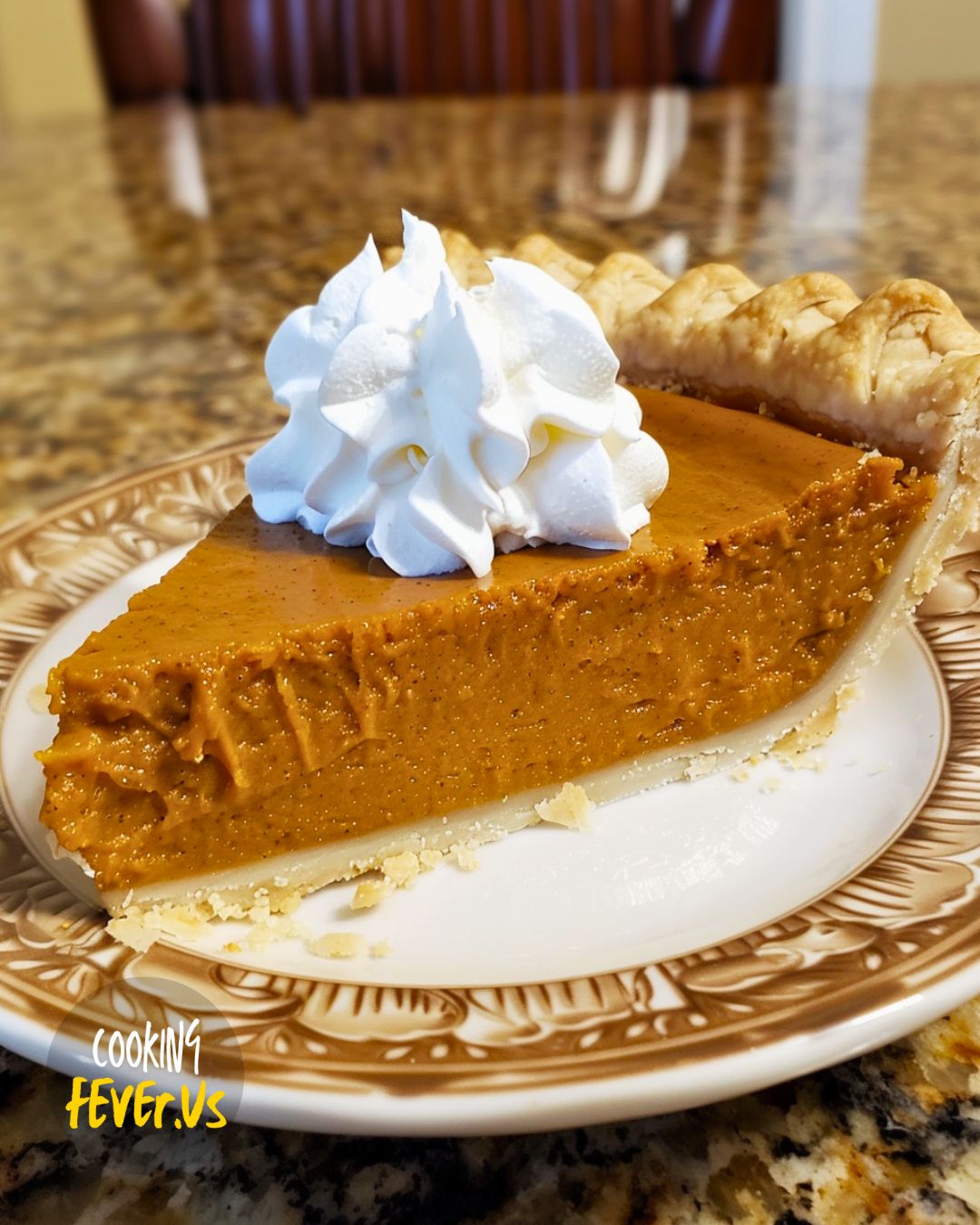 Keto Pumpkin Pie Slice