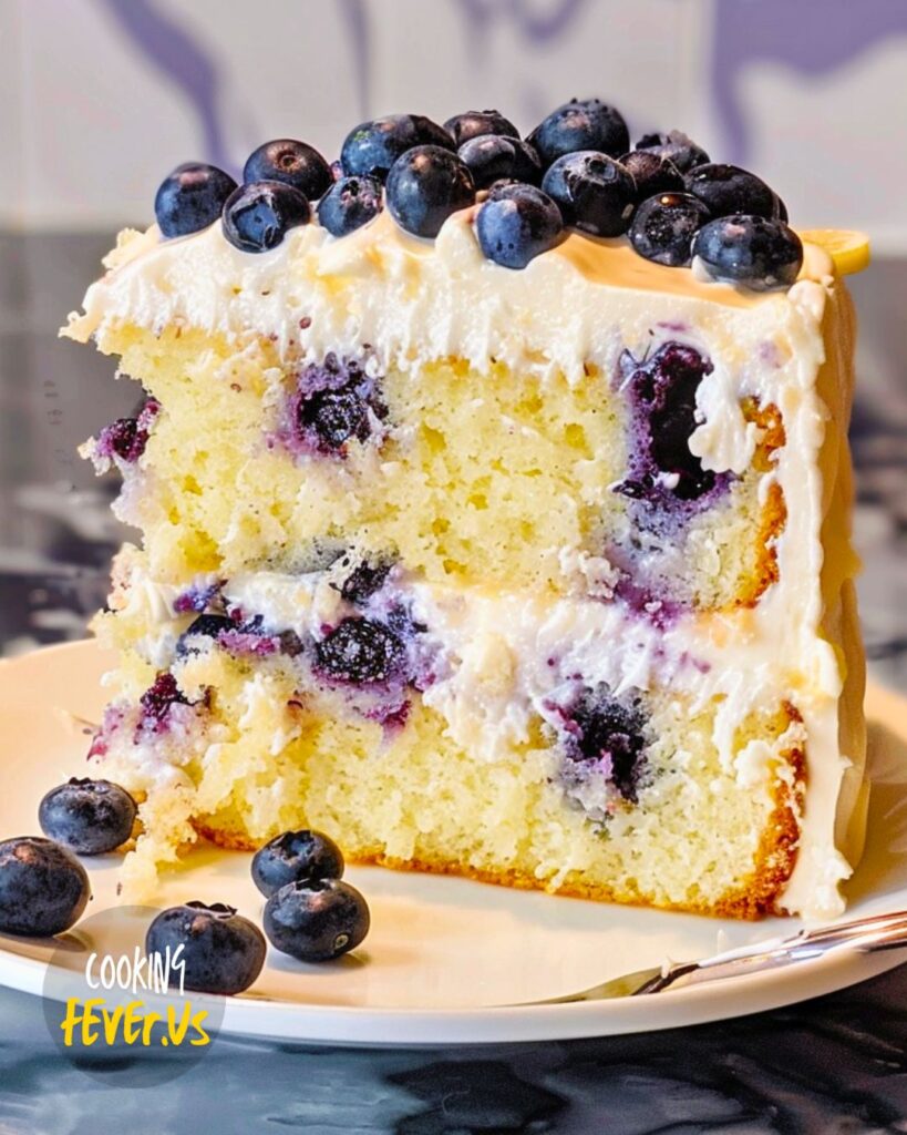 Lemon Blueberry Cake Recipe