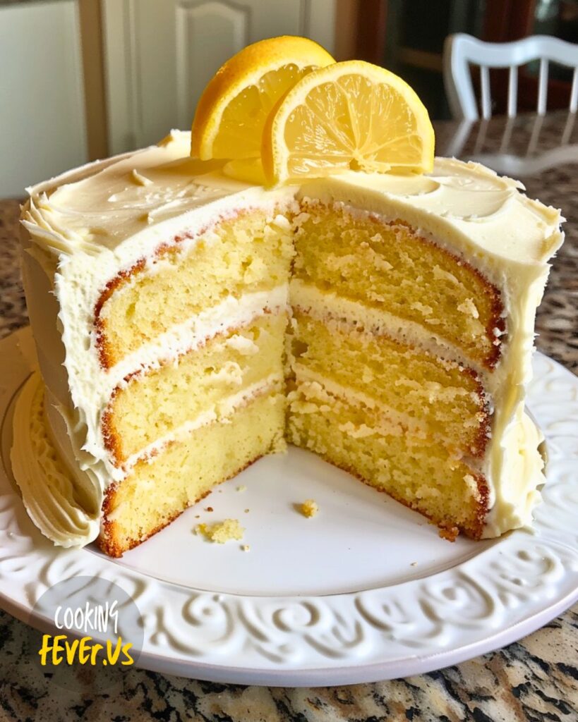 Keto Lemon Cake Recipe