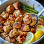 Lemon & Garlic Chicken Bites Recipe