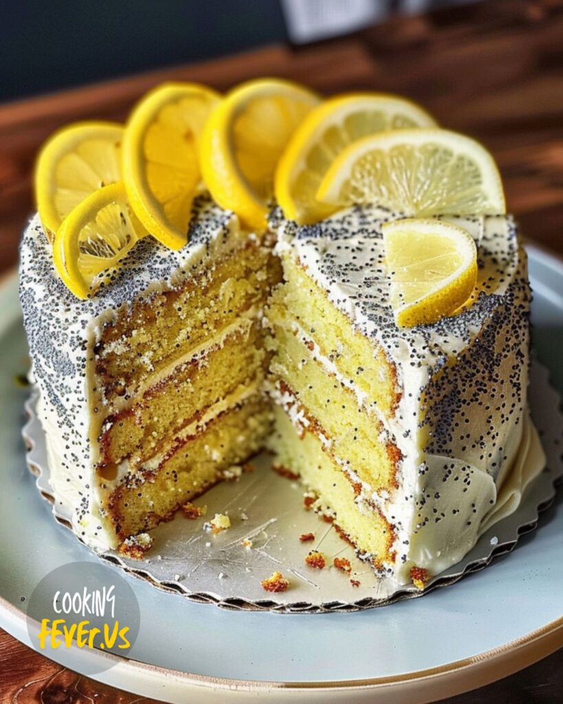 Lemon Poppy Seed Cake Recipe