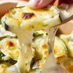 Low-Carb Cheesy Scalloped Zucchini Recipe