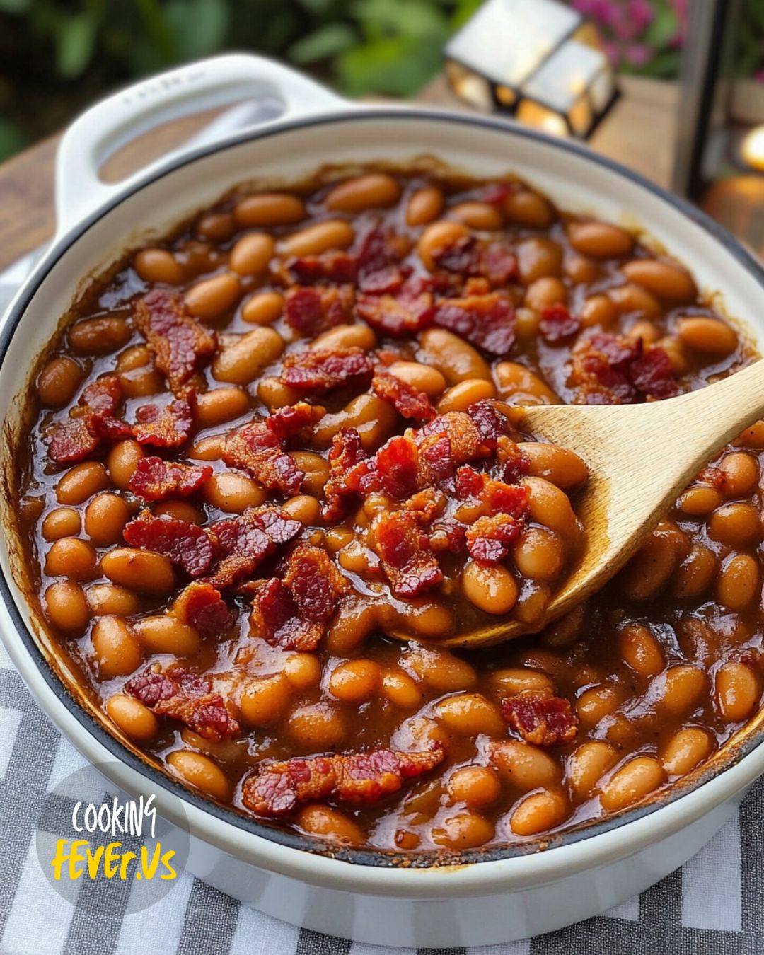 Maple Bacon Baked Beans Recipe