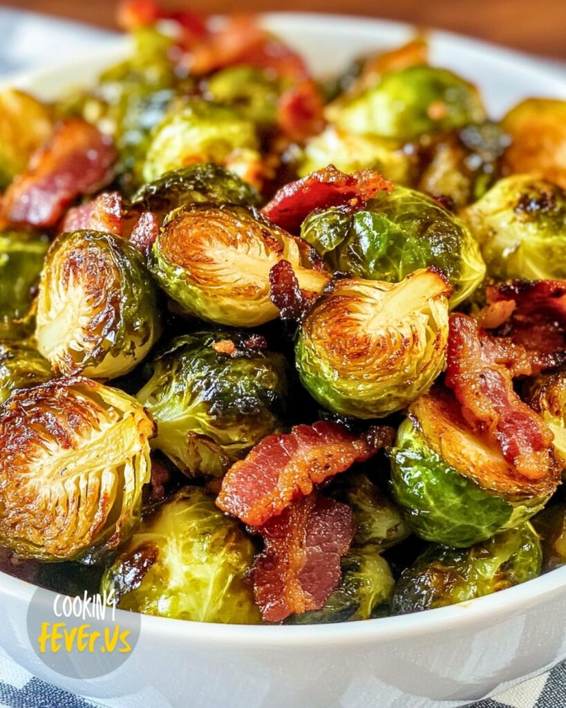 Maple Bacon Brussels Sprouts