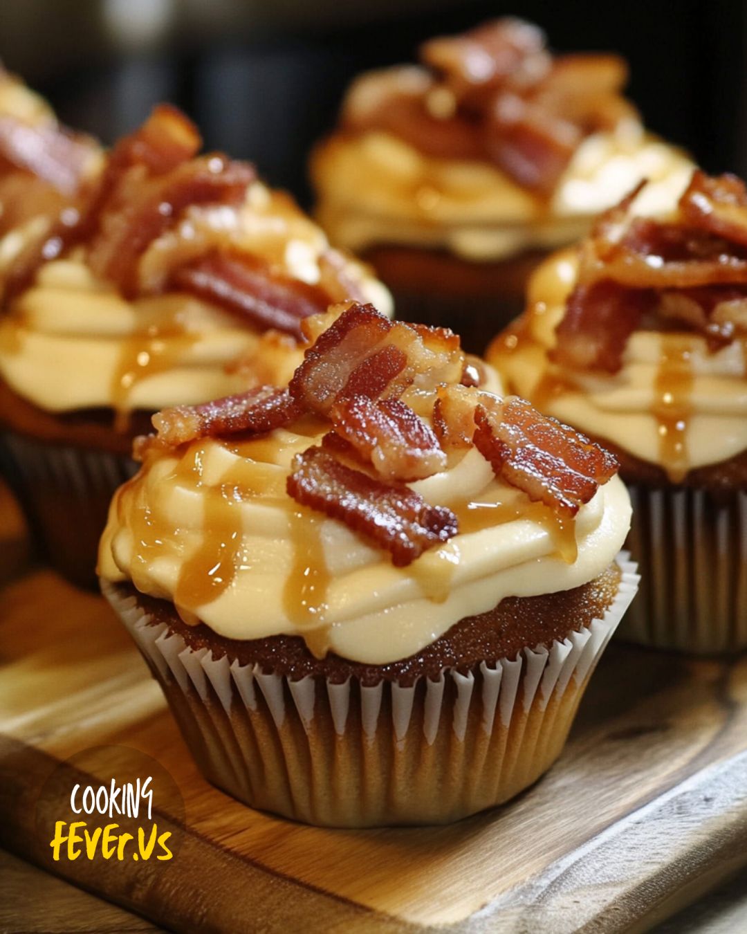 Maple Bacon Cupcakes