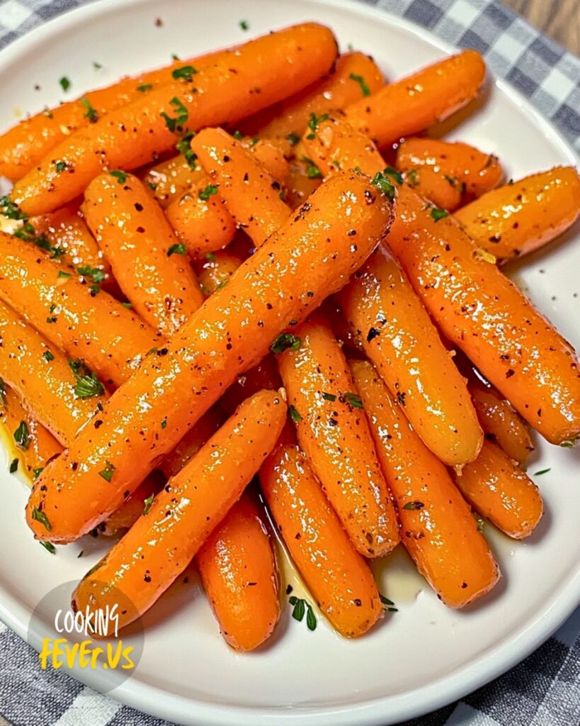 Making Maple Glazed Carrots