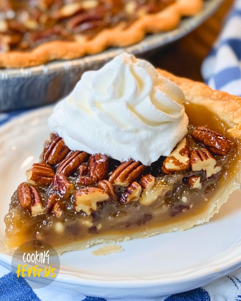 Maple Pecan Pie Serving