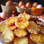 Mini Baked Parmesan Potato Rounds Recipe