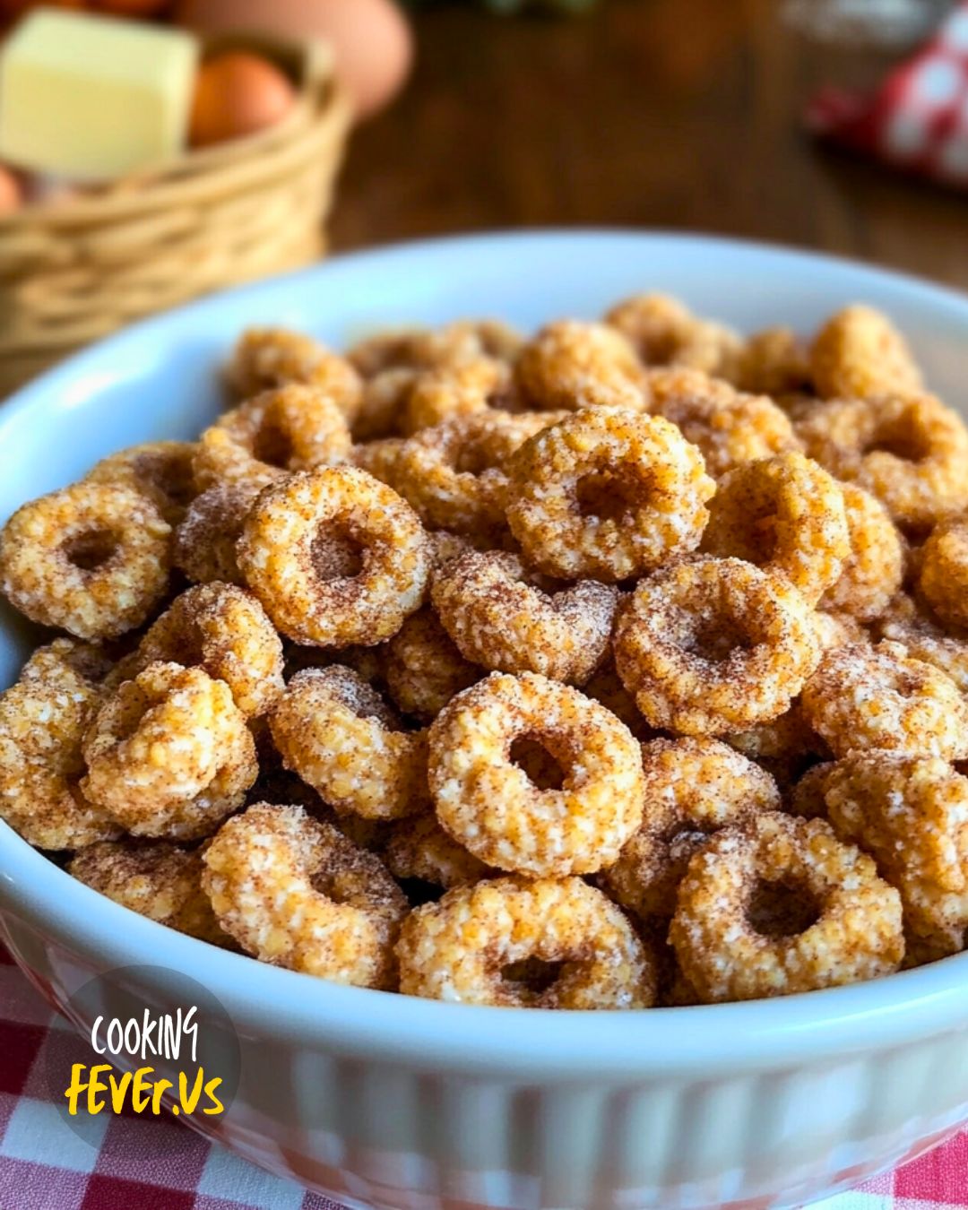 Mini Doughnut Hot Buttered Toasted Cheerios Recipe