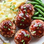 Serving Mini Meatloaf Muffins