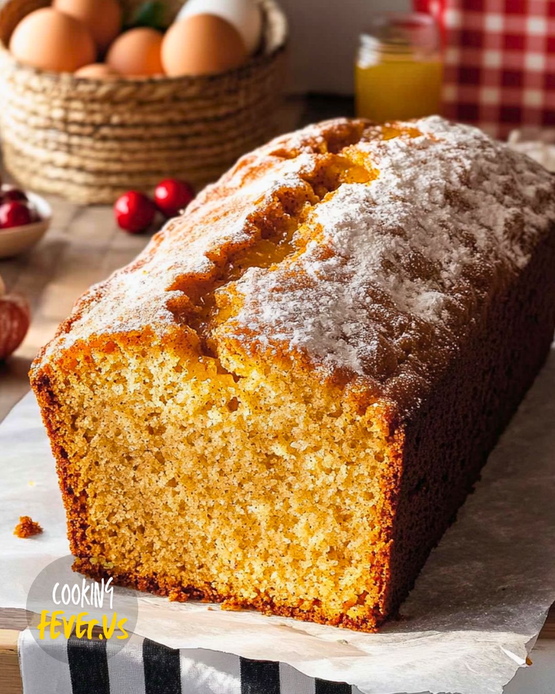 Moist Apple Cider Doughnut Loaf Cake Recipe