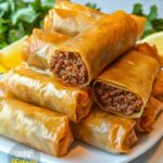 Moroccan Ground Meat Cigars Recipe