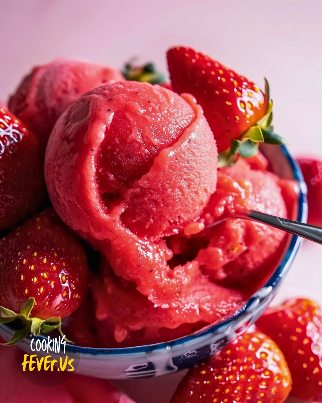 Ninja Creami Strawberry Sorbet Recipe