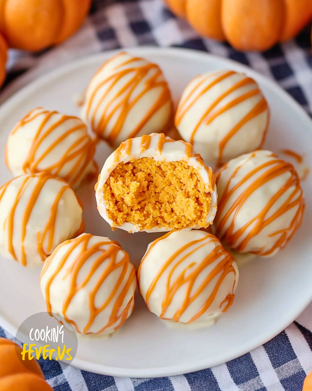 No Bake Pumpkin Cheesecake Balls Recipe