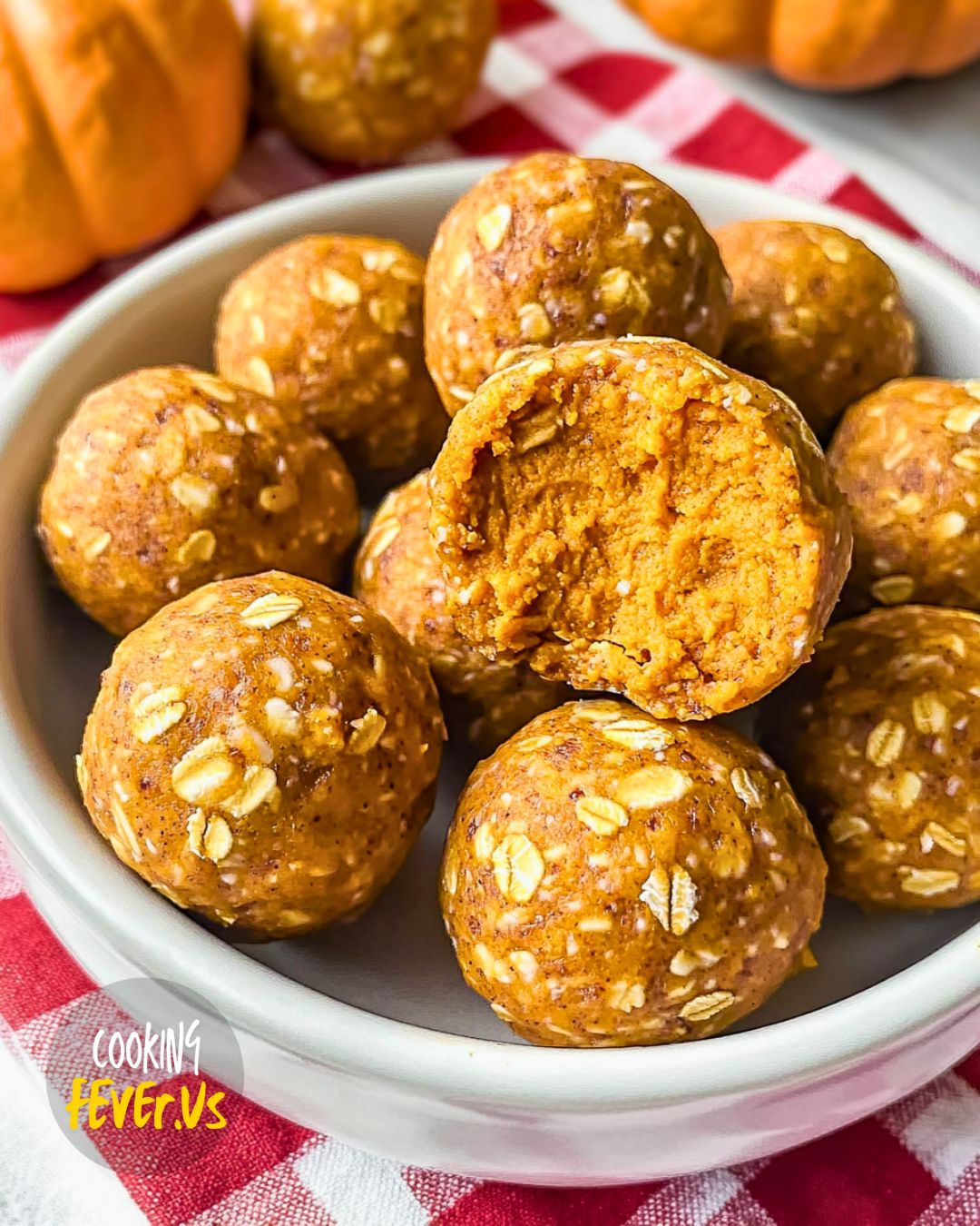 No-Bake Pumpkin Protein Balls Recipe