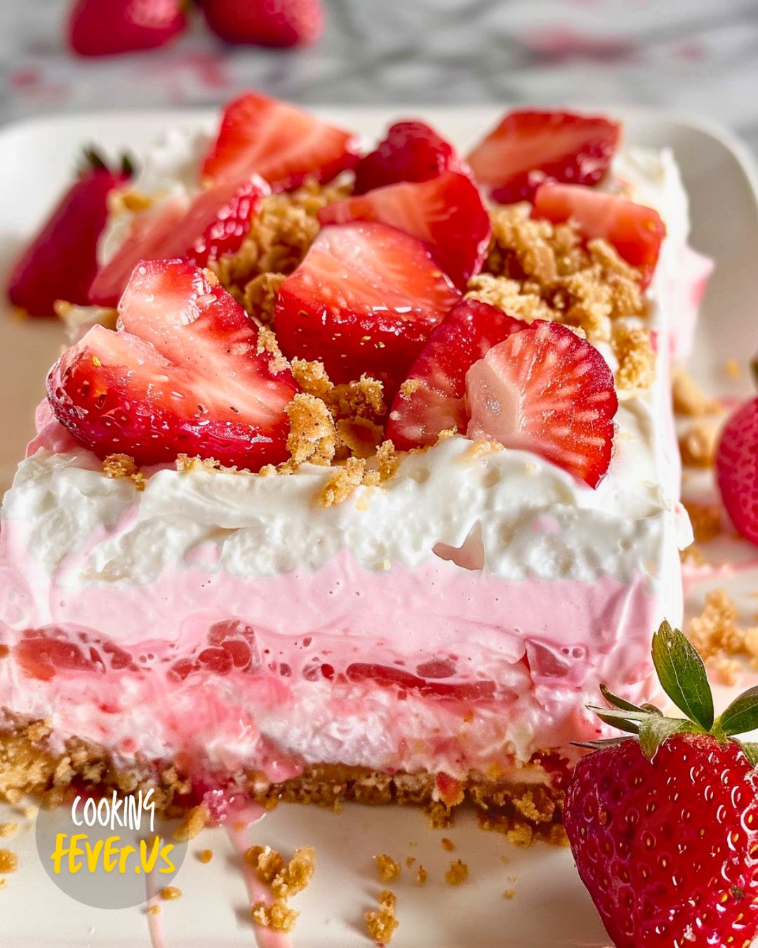 No-Bake Strawberry Delight Recipe