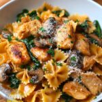 One-Pot Chicken And Mushroom Pasta Recipe