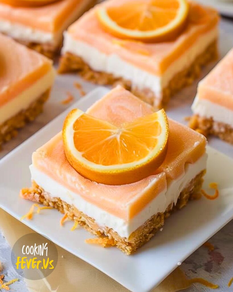 Orange Creamsicle Dream Bars