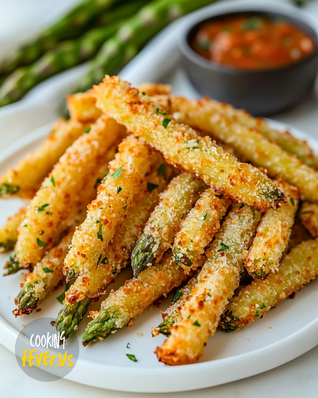 Parmesan Asparagus Fries Recipe