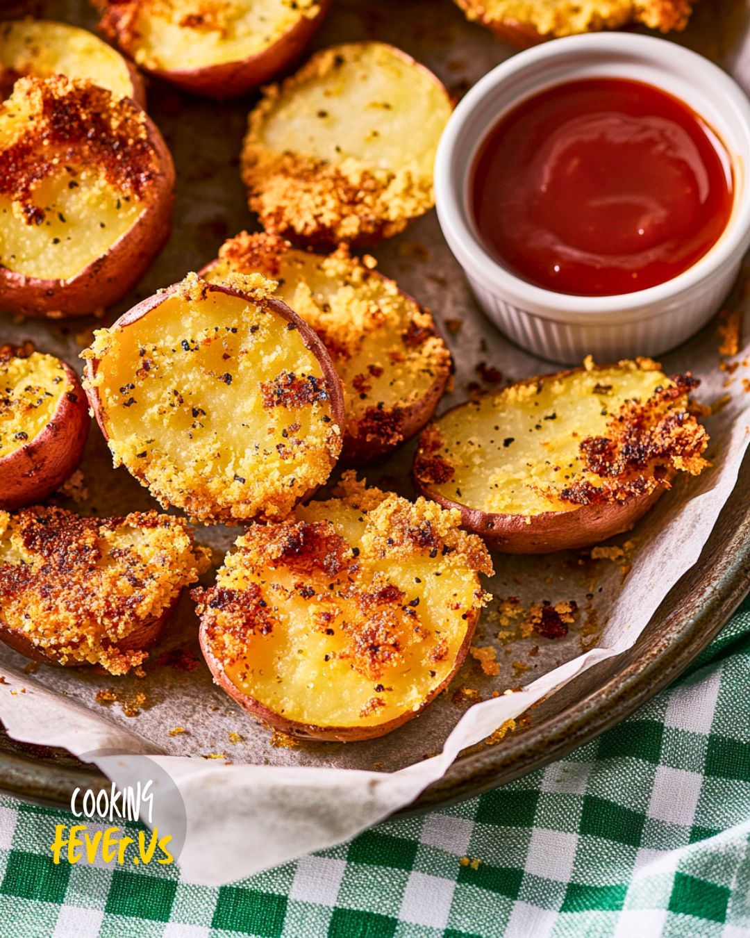 Parmesan Crusted Potato Recipe