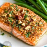 Pecan Crusted Salmon Recipe making