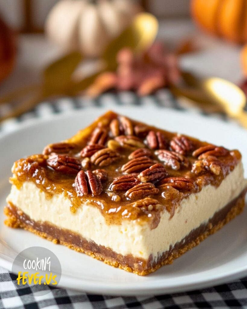 Making Pecan Pie Cheesecake