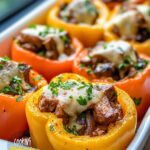 Philly Cheesesteak Stuffed Peppers Recipe