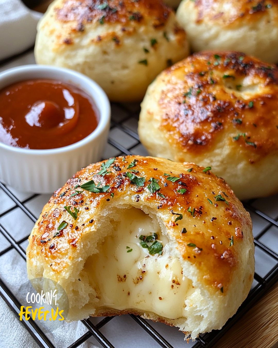 Pillsbury Biscuit Garlic Butter Cheese Bombs