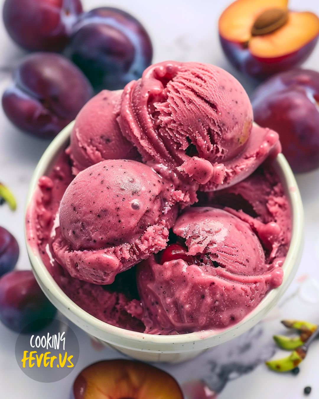 Plum Sorbet Recipe