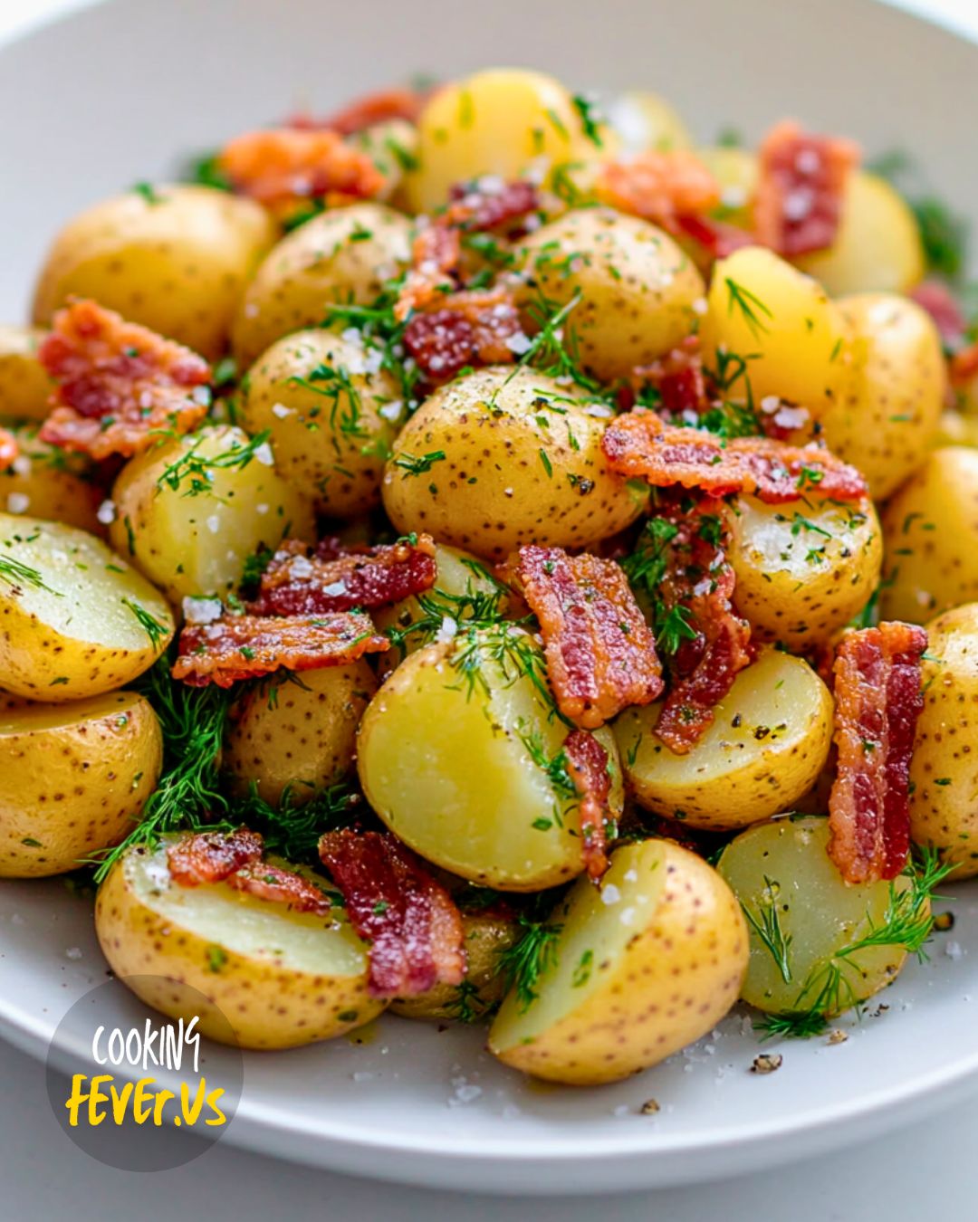 Potato Salad with Bacon and Herbs Recipe