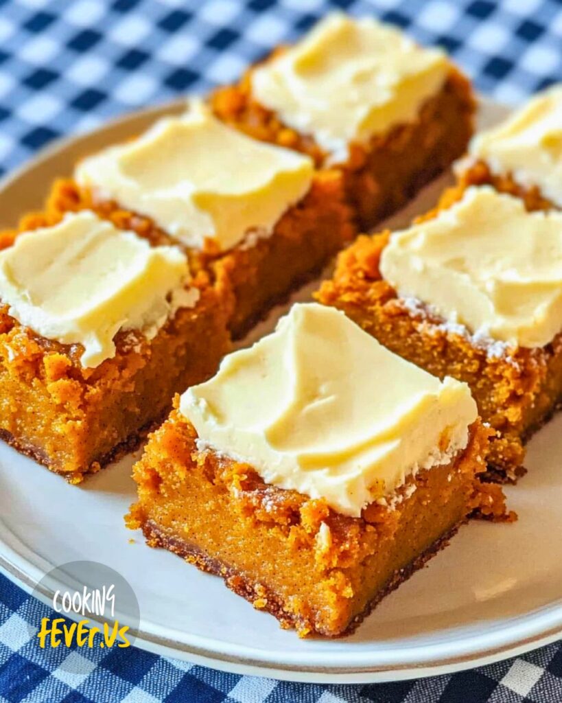 Making Pumpkin Bars with Cream Cheese Frosting