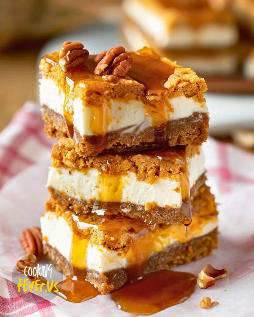 Baking Pumpkin Cheesecake Bars