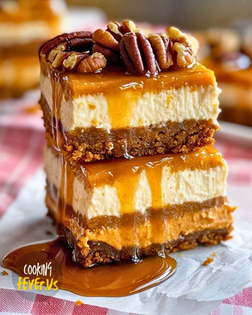 Pumpkin Cheesecake Bars Recipe