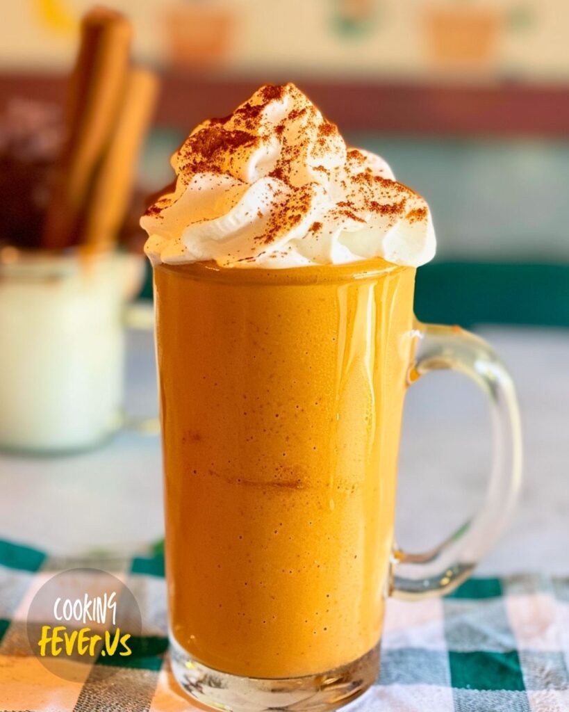 Making Pumpkin Pie Smoothie