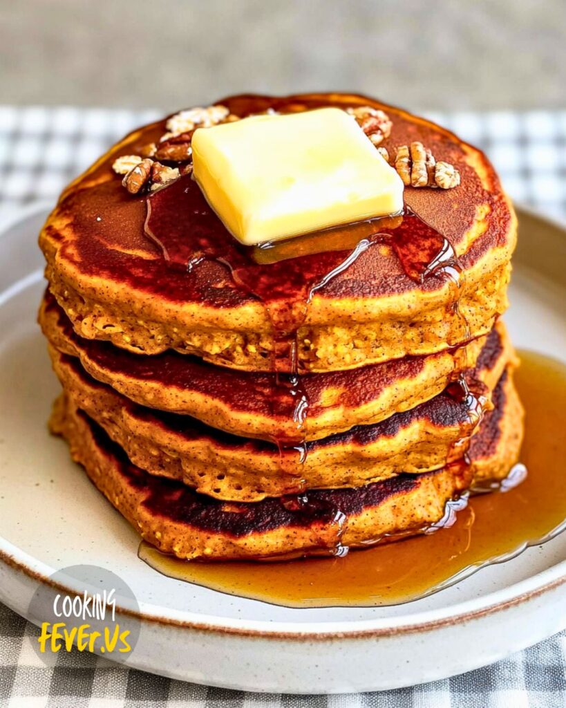 Pumpkin Protein Pancakes recipe