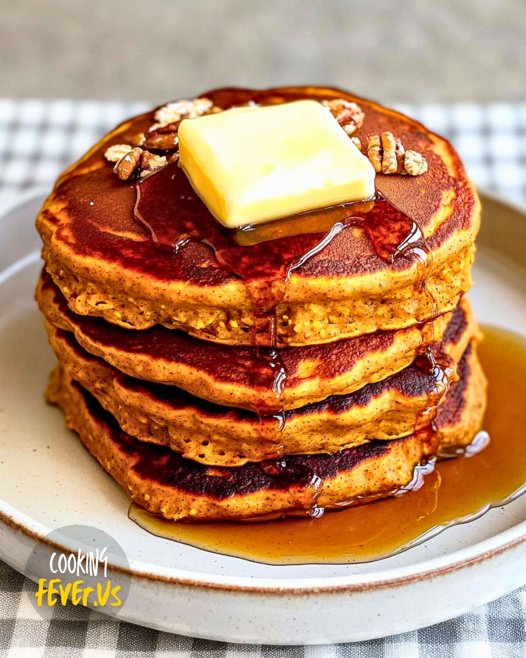 Pumpkin Protein Pancakes (Gluten Free)