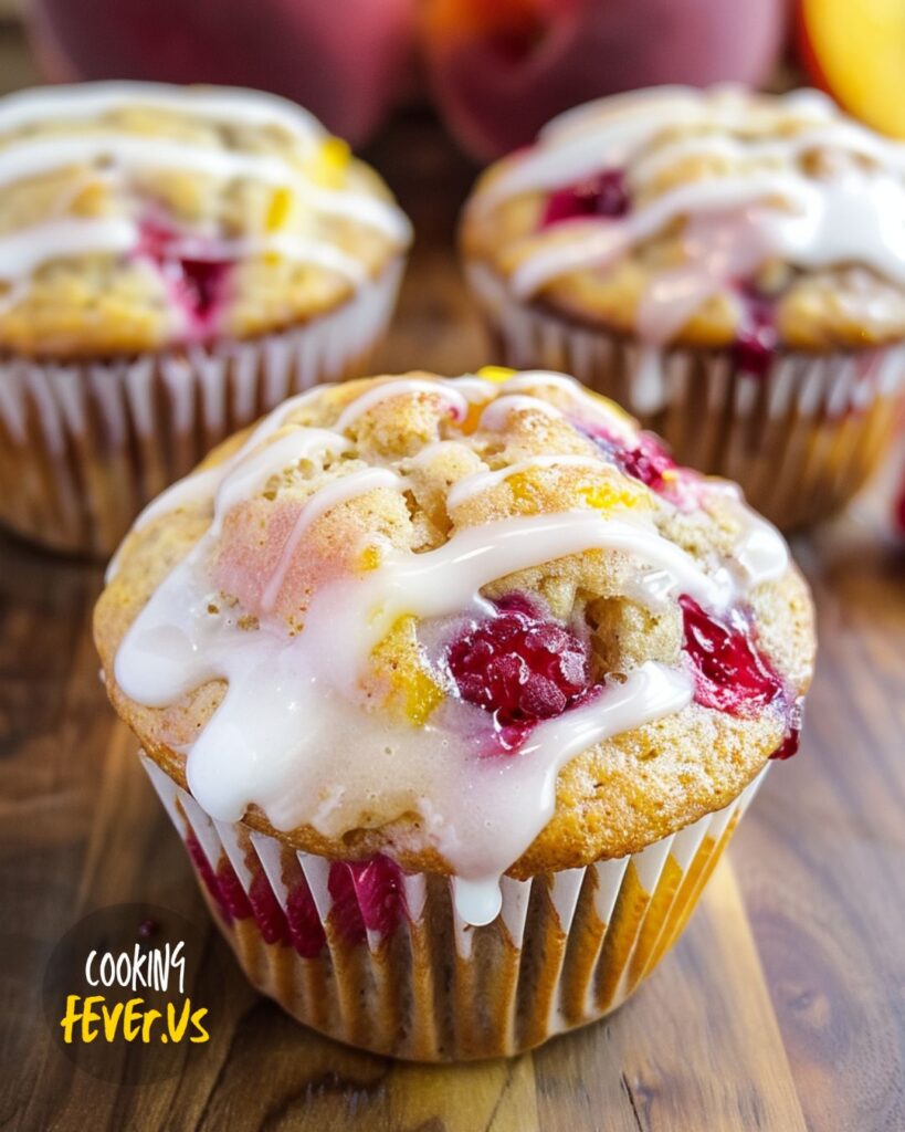 Raspberry Peach Muffins Recipe
