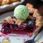 Rhubarb Mulberry Pie Recipe