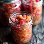 Rhubarb Pie Filling