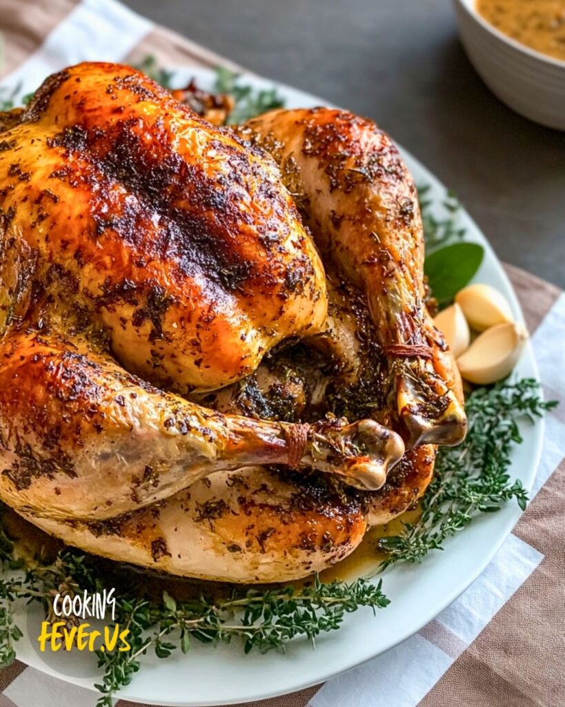 Roasted Garlic & Sage Turkey Recipe