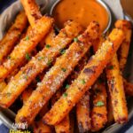 Roasted Parmesan Carrot Sticks Recipe