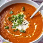 Roasted Red Pepper Soup Recipe