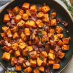 Roasted Sweet Potatoes and Bacon Recipe