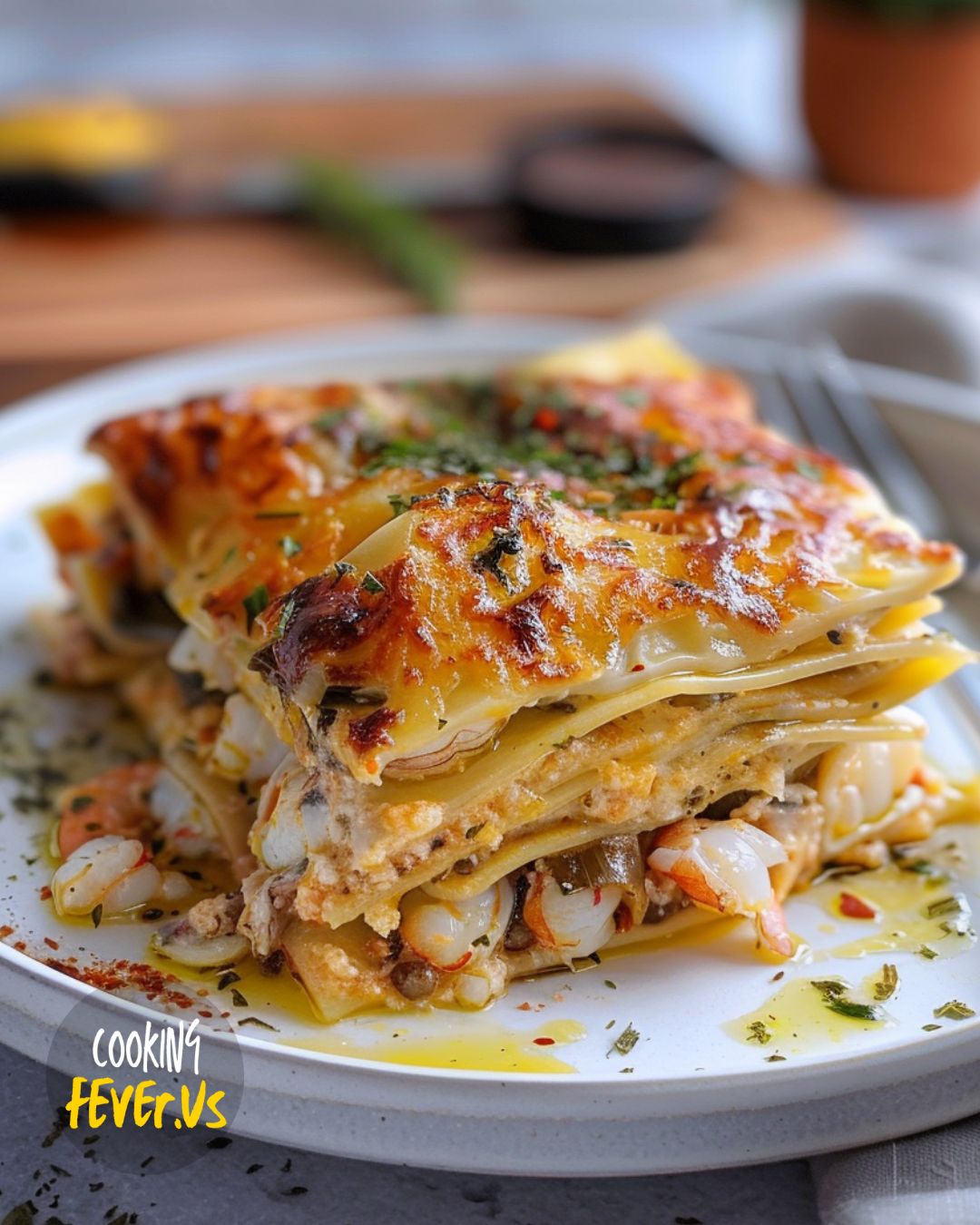 Seafood Lasagna