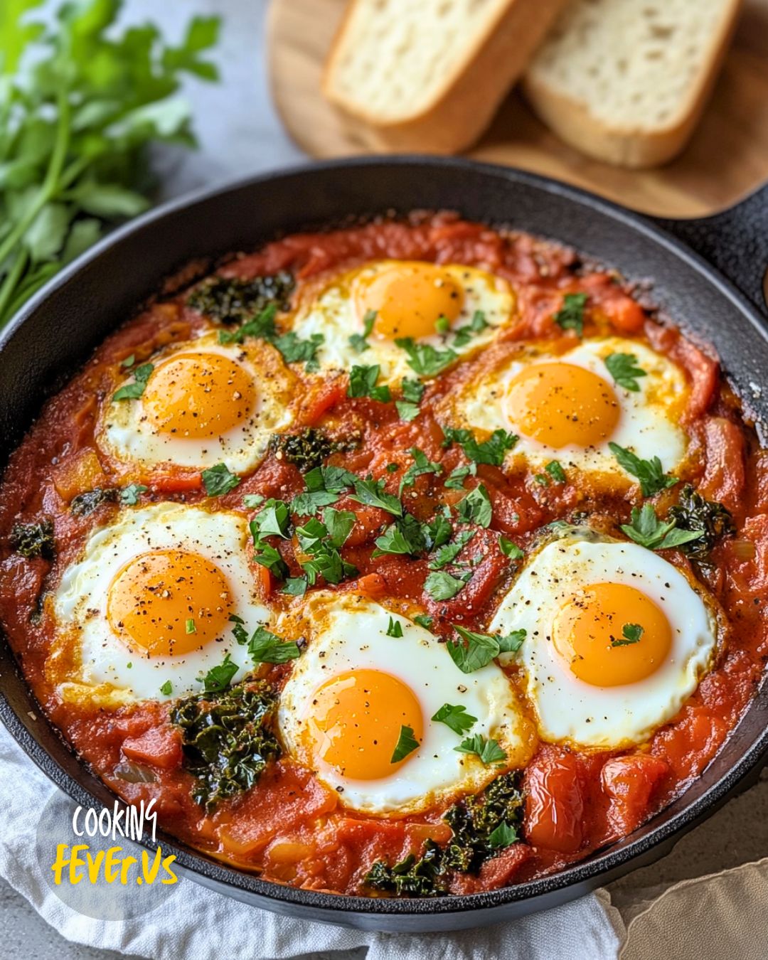 Shakshuka (Middle East Version) Recipe